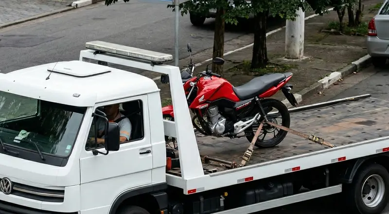 Reboque de moto em Bento Gonçalves – guincho especializado para motocicletas